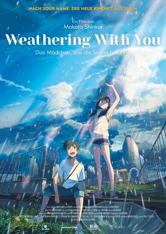 Filmplakat WEATHERING WITH YOU - Das Mädchen, das die Sonne berührte